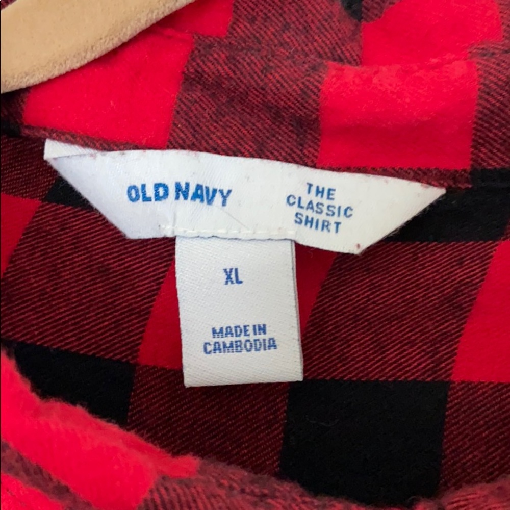 Buffalo plaid flannel shirt XL - Picture 3 of 3